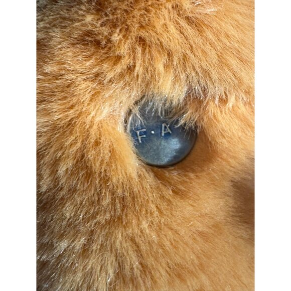 FAO Schwarz Plush Tiger Stuffed Animal Toy 17" Orange & White Soft Furry Stripes - Picture 3 of 8